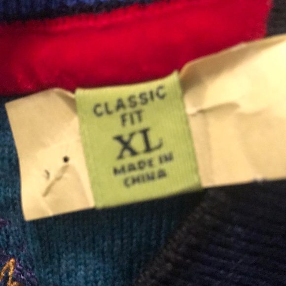 Robert Graham men’s sweater XL Blue